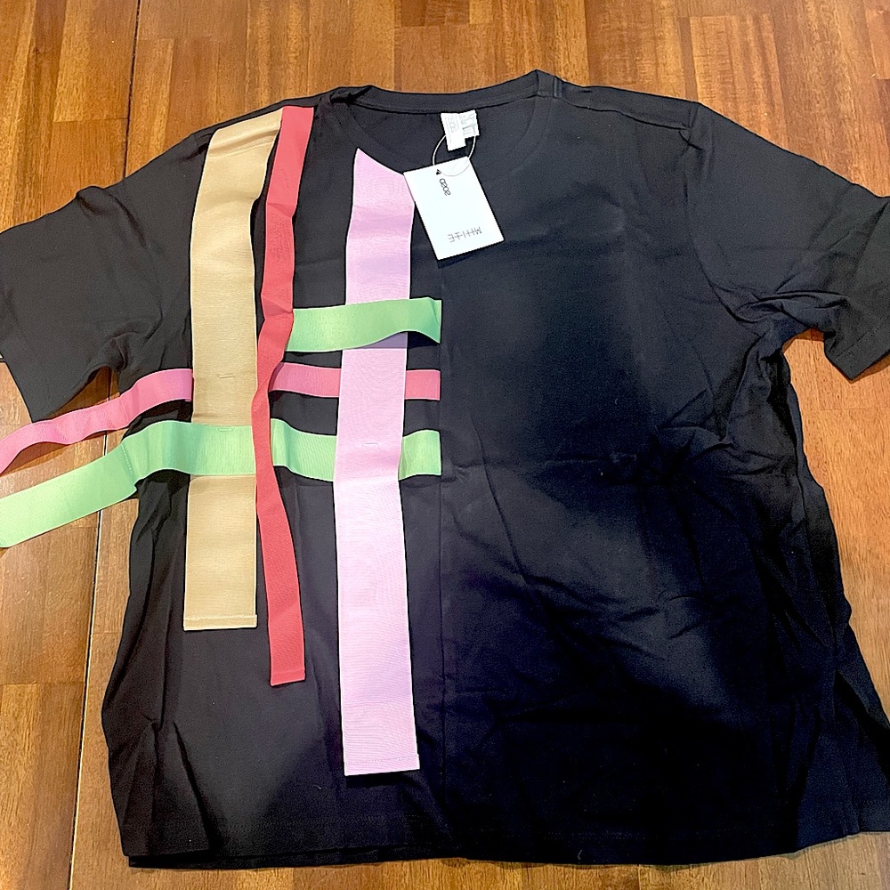 ASOS Black T-shirt Size US 6